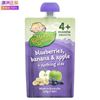 图片 Raffertys 拉芙迪 4个月以上婴幼儿蔬菜水果泥 蓝莓、香蕉、苹果味 120g