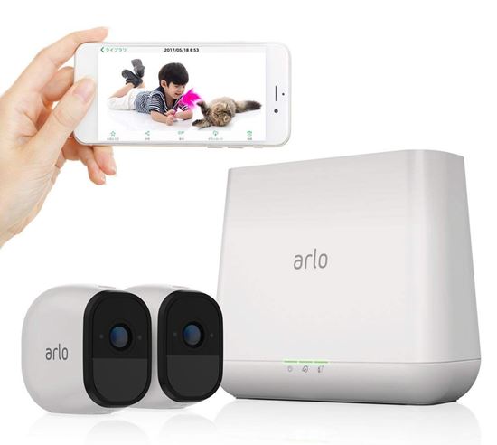 图片 Netgear 云网络摄像机 Arlo Pro 入门套装 vms4130 + Arlo Pro 额外摄像机 vmc4030套装模型
