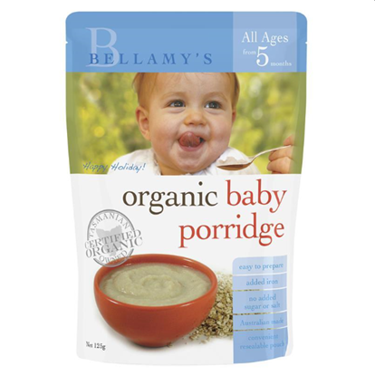 Picture of Bellamy's Organic 贝拉米婴儿宝宝有机辅食麦片粥125g